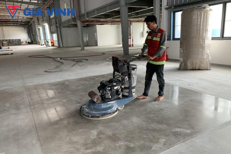 Dịch vụ mài sàn bê tông nhà xưởng chuyên nghiệp giá rẻ ha11