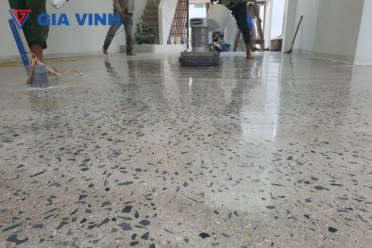 Dịch vụ thi công mài sàn bê tông tầng hầm chuyên nghiệp giá rẻ ha10