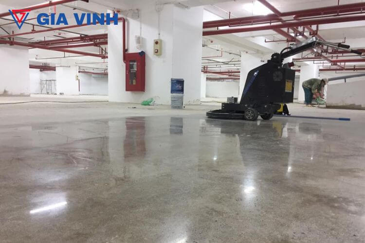 Dịch vụ thi công mài sàn bê tông tầng hầm chuyên nghiệp giá rẻ ha7