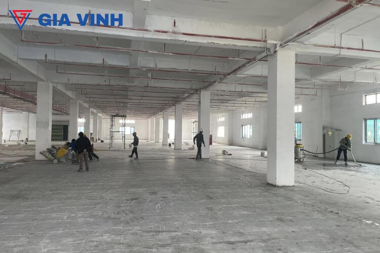 Dịch vụ thi công mài sàn bê tông tầng hầm chuyên nghiệp giá rẻ ha9