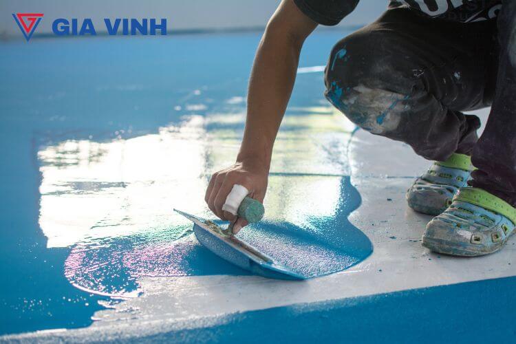 Dịch vụ thi công sơn sàn epoxy tự san phẳng giá rẻ ha9