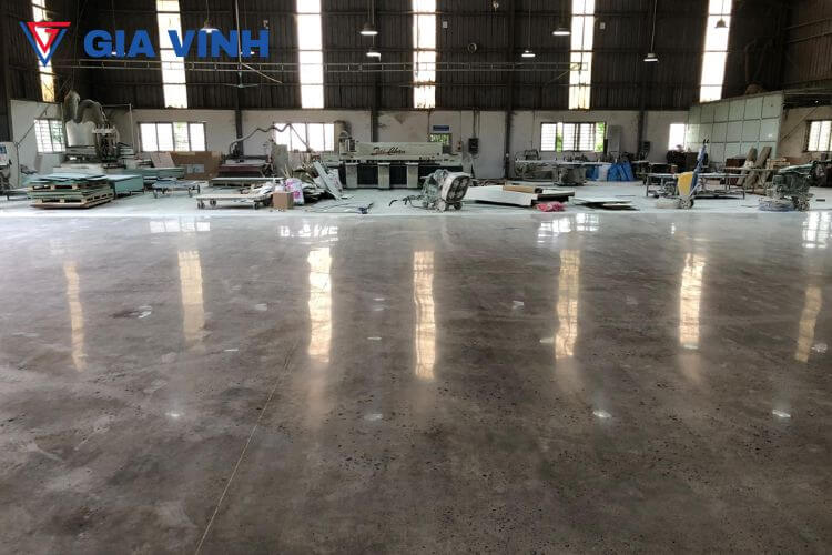 Thi công mài sàn bê tông lộ đá trang trí chuyên nghiệp, giá rẻ ha11