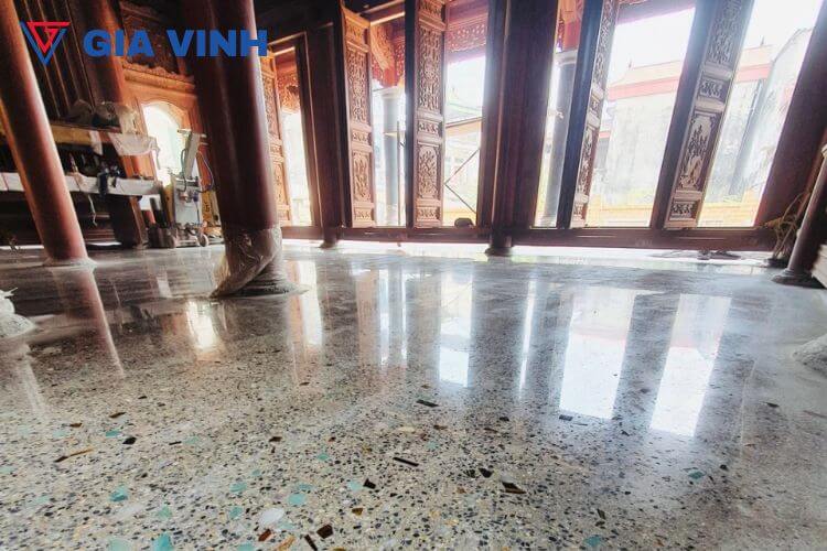 Thi công mài sàn bê tông lộ đá trang trí chuyên nghiệp, giá rẻ ha2