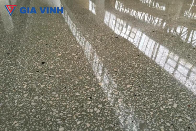 Thi công mài sàn bê tông lộ đá trang trí chuyên nghiệp, giá rẻ ha3