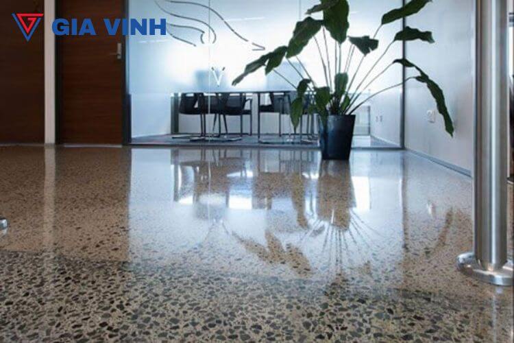 Thi công mài sàn bê tông lộ đá trang trí chuyên nghiệp, giá rẻ ha4
