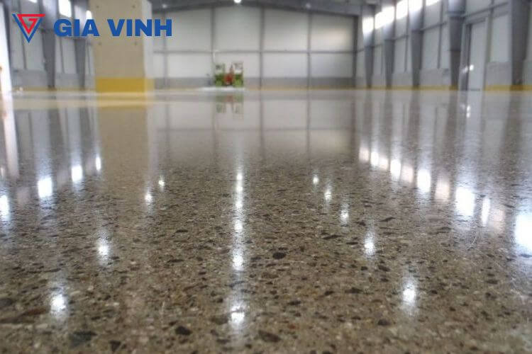 Thi công mài sàn bê tông lộ đá trang trí chuyên nghiệp, giá rẻ ha6