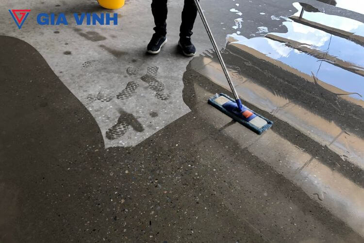 Thi công mài sàn bê tông lộ đá trang trí chuyên nghiệp, giá rẻ ha7