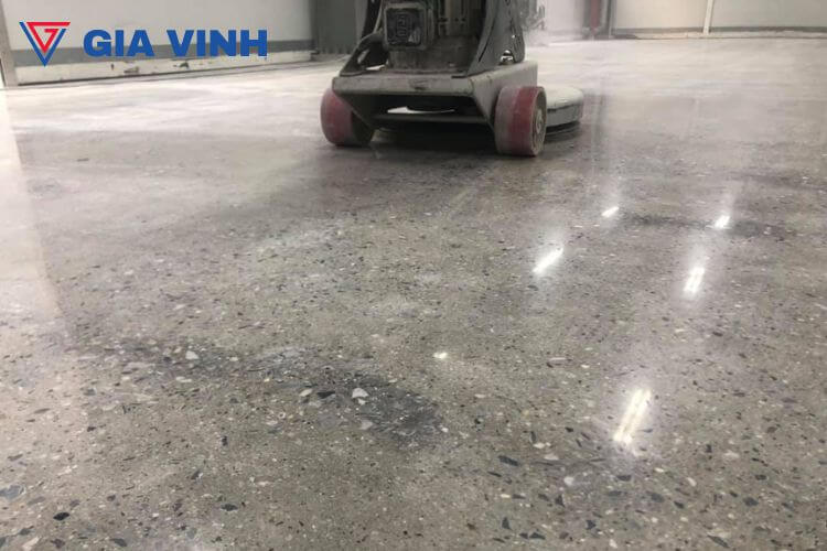 Thi công mài sàn bê tông lộ đá trang trí chuyên nghiệp, giá rẻ ha9