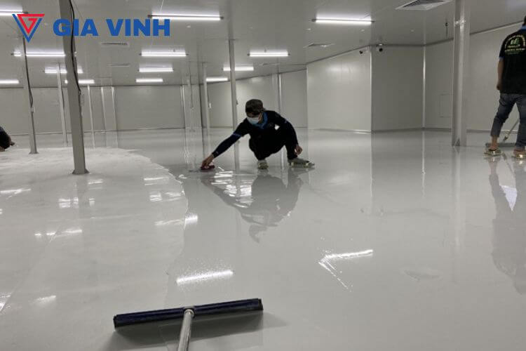 Thi công sơn epoxy chịu tải trọng uy tín, chuyên nghiệp, giá rẻ ha10