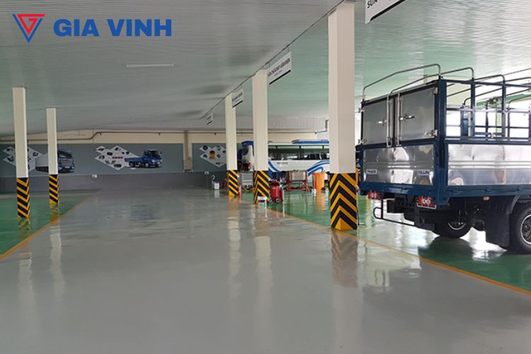 Thi công sơn epoxy chịu tải trọng uy tín, chuyên nghiệp, giá rẻ ha6