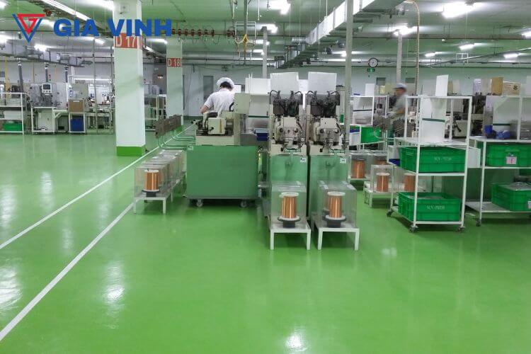 Thi công sơn epoxy chống tĩnh điện – an toàn thiết bị – chuẩn iso ha2