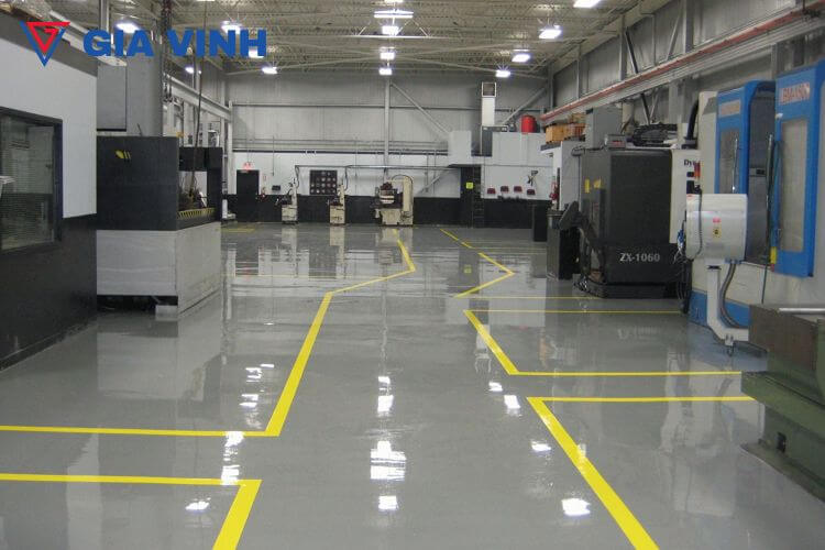 Thi công sơn epoxy chống tĩnh điện – an toàn thiết bị – chuẩn iso ha3