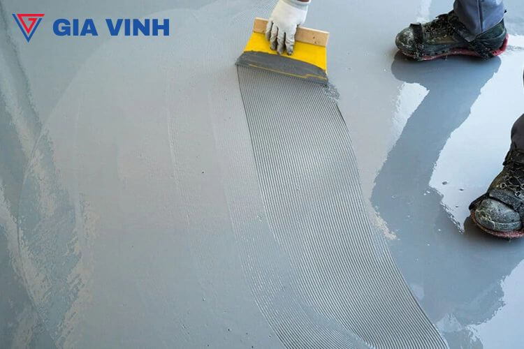 Thi công sơn epoxy chống trơn trượt uy tín, chuyên nghiệp, giá rẻ ha11