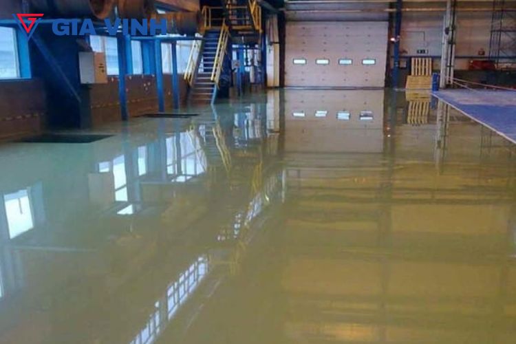 Dịch vụ thi công sơn sàn epoxy gốc nước chuyên nghiệp giá rẻ ha1