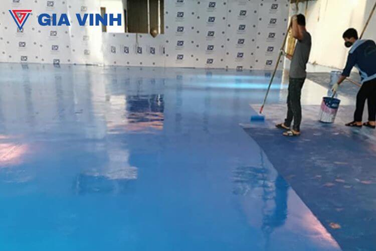Dịch vụ thi công sơn sàn epoxy gốc nước chuyên nghiệp giá rẻ ha8