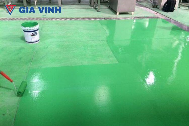 Thi công sơn epoxy kháng hóa chất an toàn, giá rẻ ha12