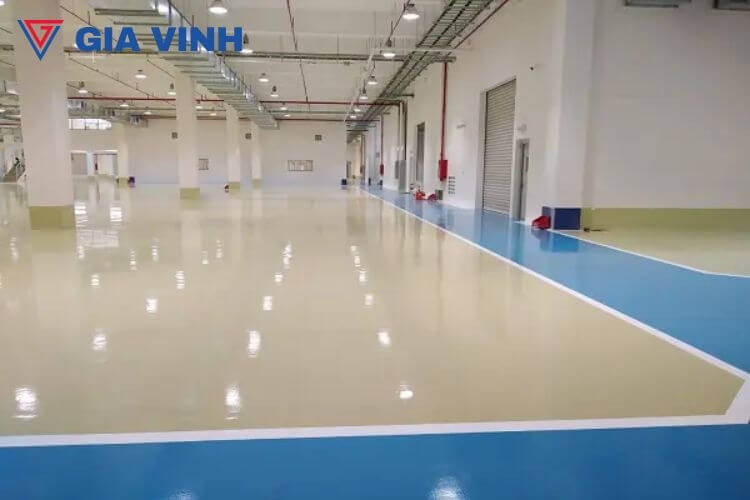 Dịch vụ thi công sơn sàn epoxy nhà xưởng chuyên nghiệp giá rẻ ha2