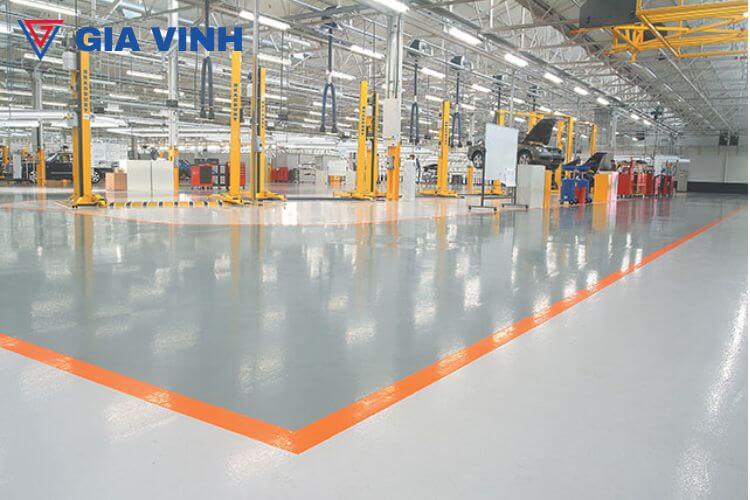 Dịch vụ thi công sơn sàn epoxy nhà xưởng chuyên nghiệp giá rẻ ha5