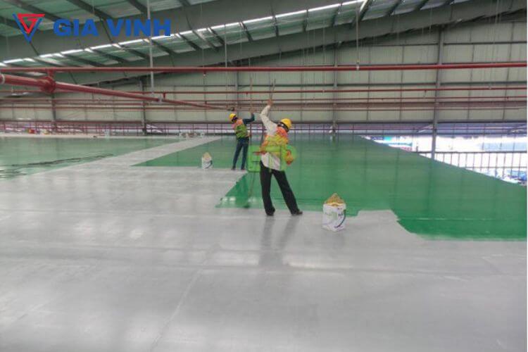 Dịch vụ thi công sơn sàn epoxy nhà xưởng chuyên nghiệp giá rẻ ha8
