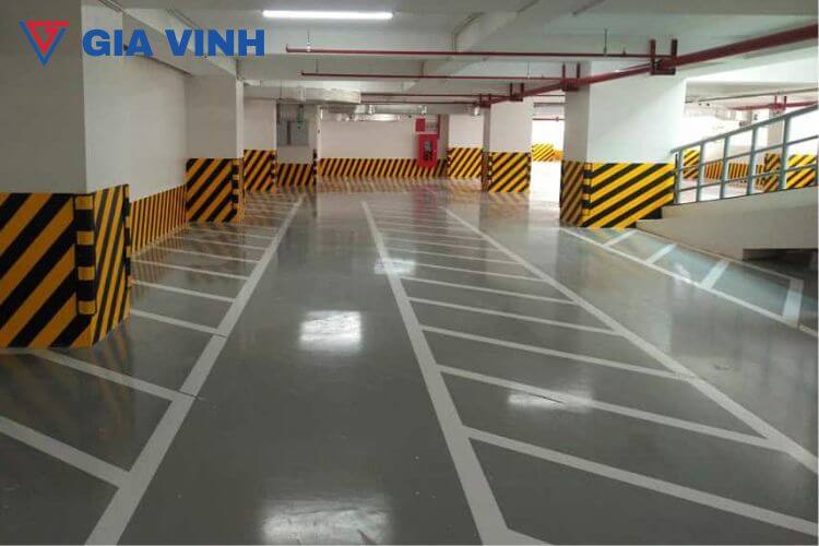 Thi công sơn epoxy tầng hầm chuyên nghiệp, bền đẹp, giá rẻ ha1