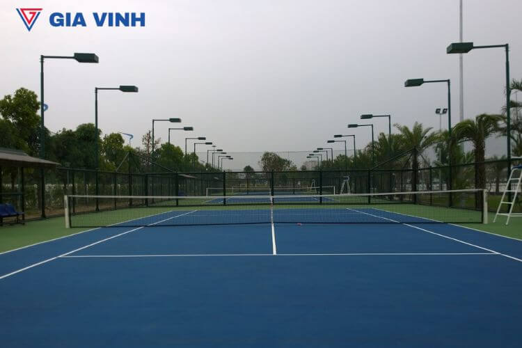 Thi công sân tennis đạt chuẩn ha2