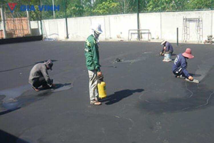 Thi công sân tennis đạt chuẩn ha4