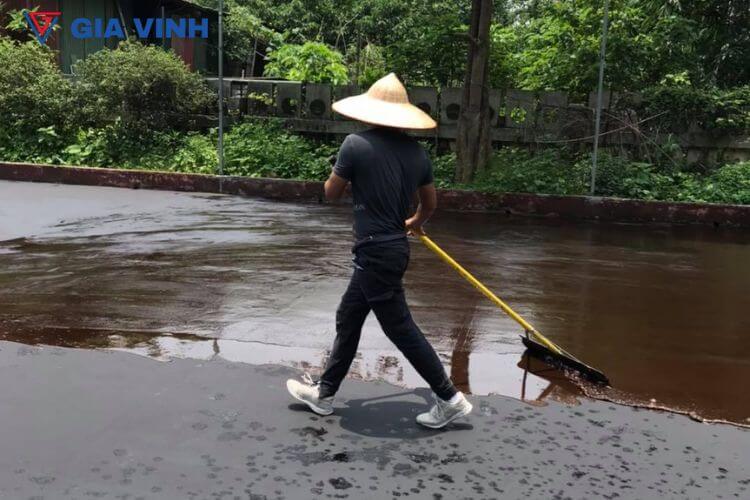 Thi công sân tennis đạt chuẩn ha5