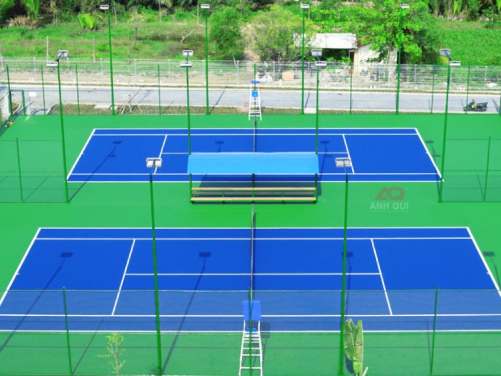 Thi công sân tennis đạt chuẩn